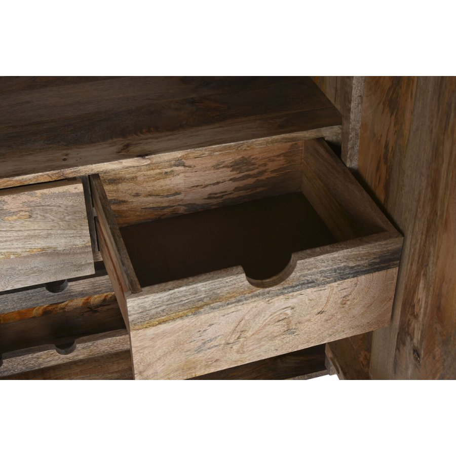 Flaskereol Home ESPRIT Hvid Mangotr 84 x 41 x 108 cm #13