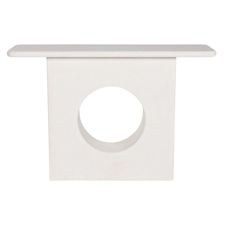 Konsol Home ESPRIT Gul Hvid Gran Tr� MDF 120 x 40 x 80 cm #5