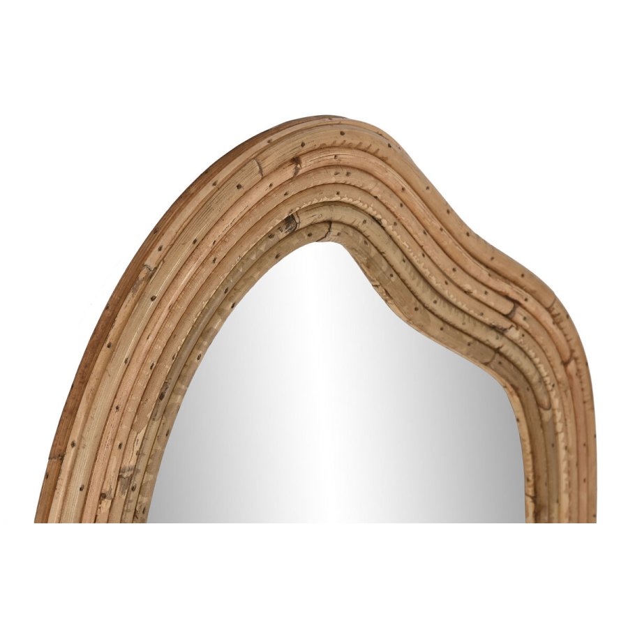 Vgspejl Home ESPRIT Natur Urban 51 x 2 x 81 cm #2