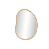 Vgspejl Home ESPRIT Natur Krystal Spanskrr Scandi 78 x 4,5 x 107,5 cm #1