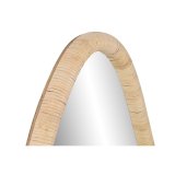 Vgspejl Home ESPRIT Natur Krystal Spanskrr Scandi 53 x 4 x 125 cm #2