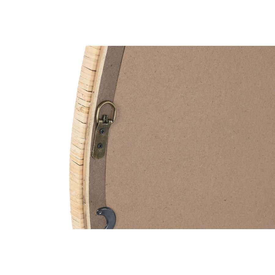 Vgspejl Home ESPRIT Natur Krystal Spanskrr Scandi 53 x 4 x 125 cm #3