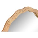 Vgspejl Home ESPRIT Natur Scandi 80 x 4,5 x 80 cm #2