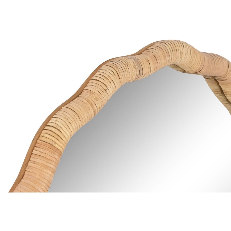 Vgspejl Home ESPRIT Natur Scandi 80 x 4,5 x 80 cm #2