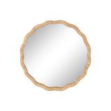 Vgspejl Home ESPRIT Natur Scandi 80 x 4,5 x 80 cm #1