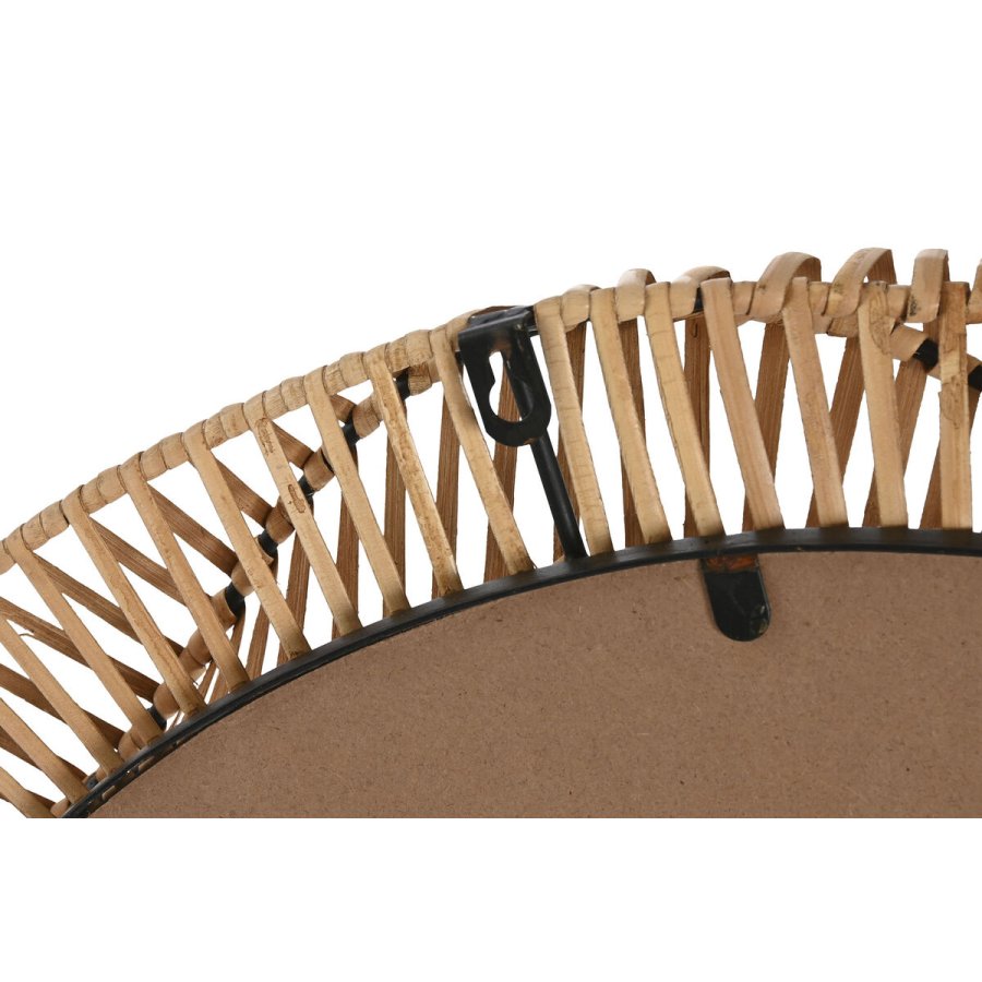 Vgspejl Home ESPRIT Natur Tropisk 70 x 6 x 70 cm #3