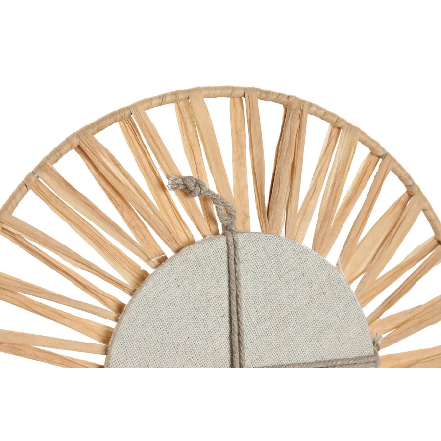 St med Spejle Home ESPRIT Natur Scandi 20 x 2 x 20 cm (3 Dele) #9