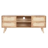 mbler Home ESPRIT Natur Metal Gummitr 120 x 30 x 48 cm #5
