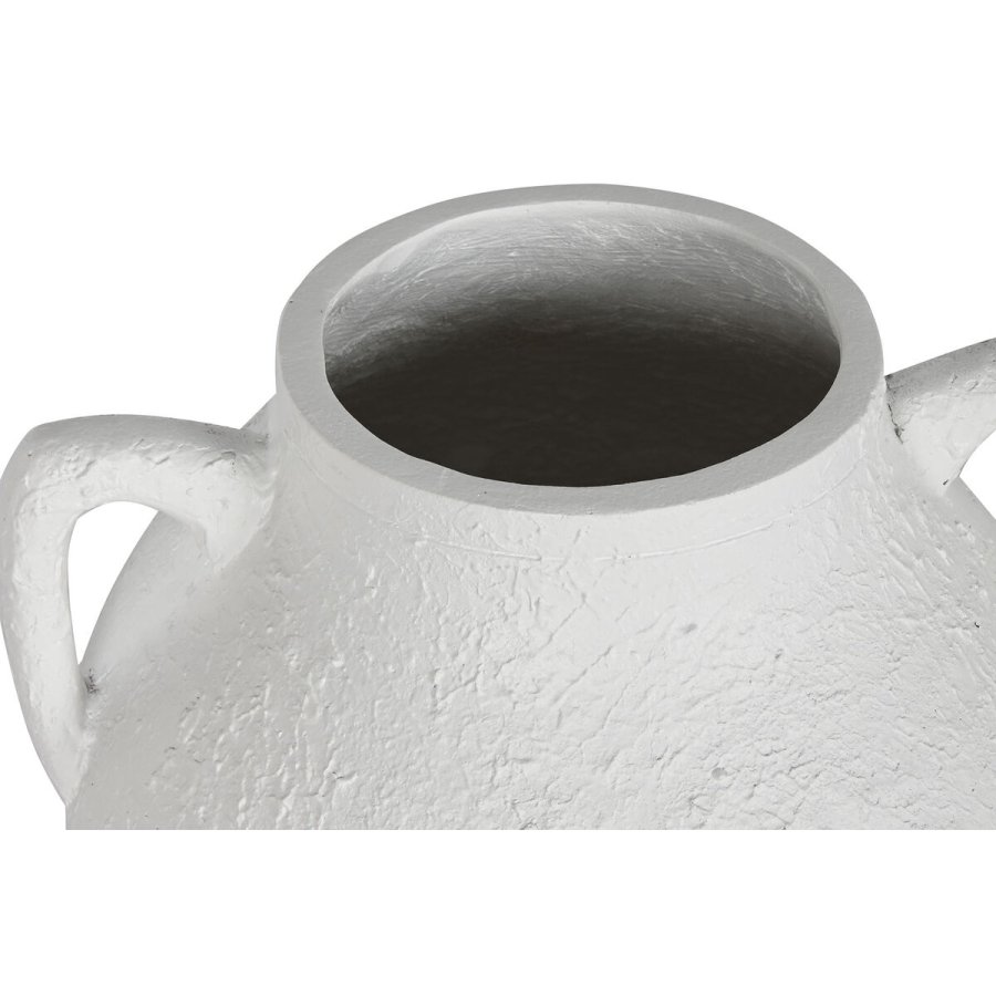 Vase Home ESPRIT Hvid Glasfiber 41 x 39 x 60 cm #2