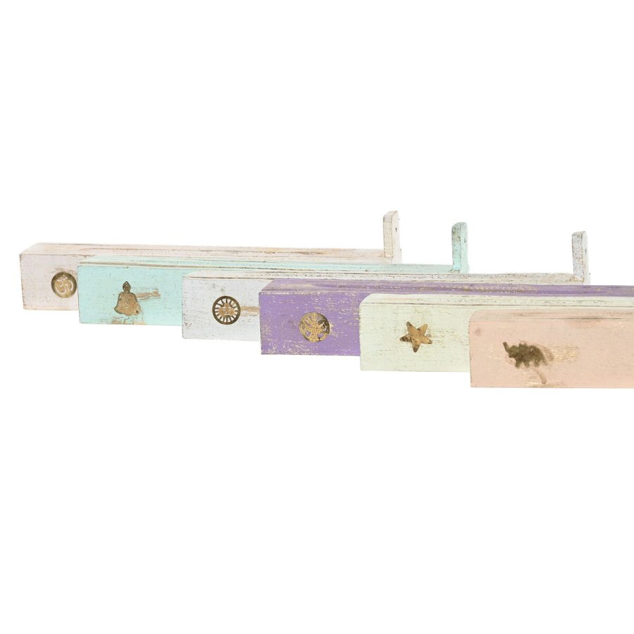 Brnder Home ESPRIT Tr Aluminium 24 x 4 x 6 cm (12 Dele) (6 enheder) #5
