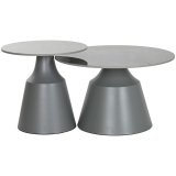 Lille serveringsbord Home ESPRIT Gr 70 x 70 x 43 cm 70 x 70 x 1 cm #2