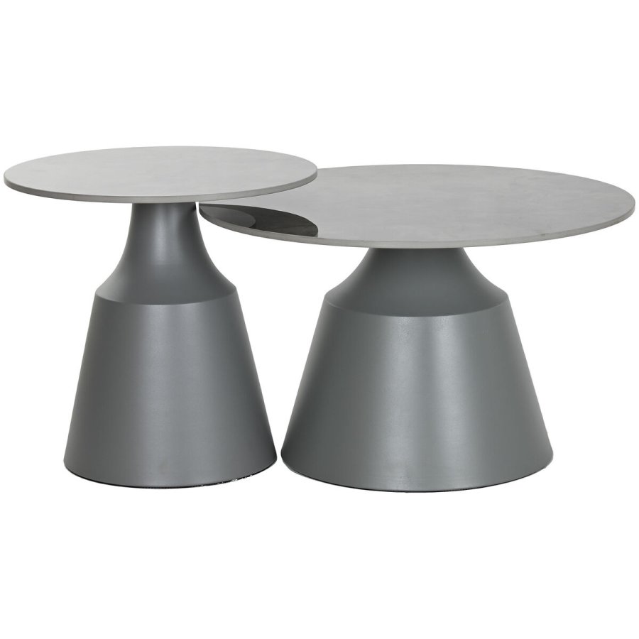 Lille serveringsbord Home ESPRIT Gr 70 x 70 x 43 cm 70 x 70 x 1 cm #2
