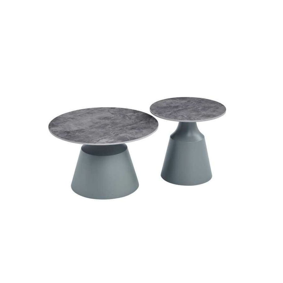 Lille serveringsbord Home ESPRIT Gr 70 x 70 x 43 cm 70 x 70 x 1 cm #1
