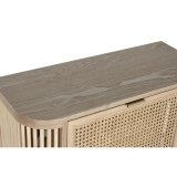 Skostativ Home ESPRIT Gylden Natur Spanskrr Gran Tropisk 70 x 29 x 115 cm #17
