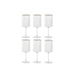 Glasst Home ESPRIT Gennemsigtig Gylden Krystal 400 ml (6 enheder) #1