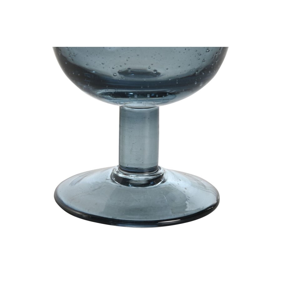 St med glas Home ESPRIT Bl Krystal 300 ml 8 x 8 x 14 cm (6 enheder) #7