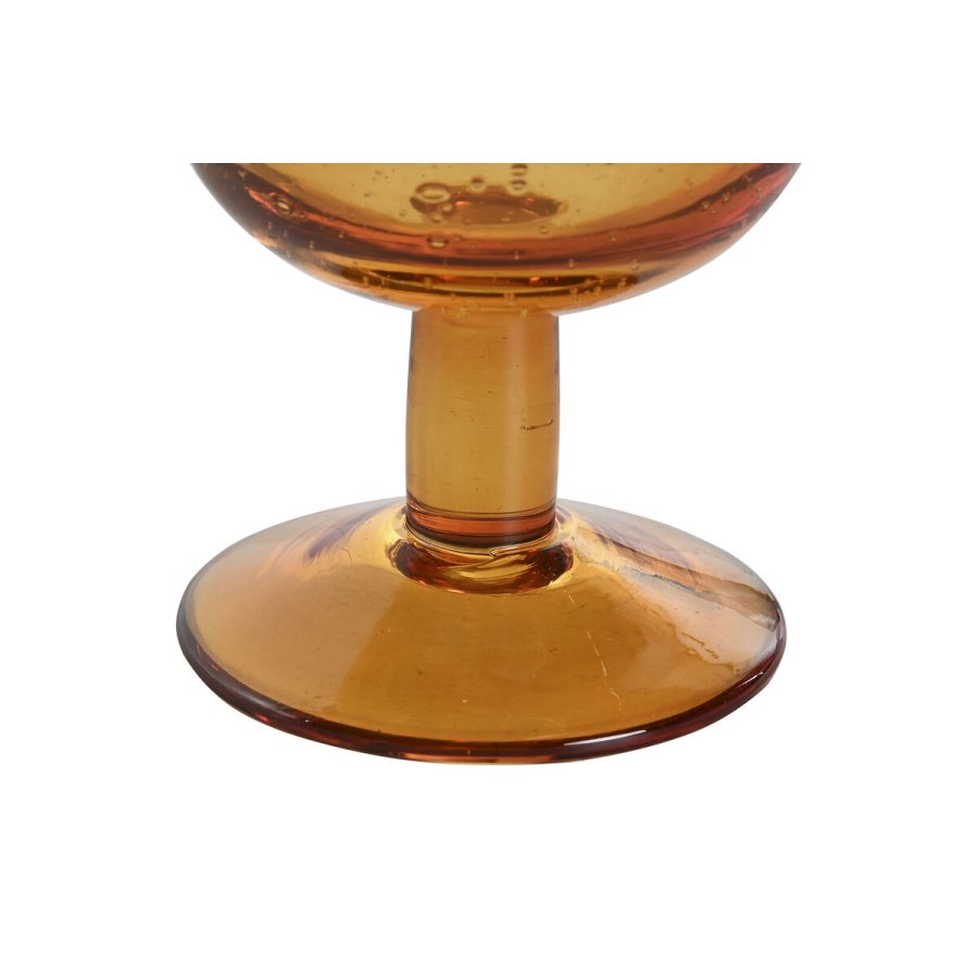 St med glas Home ESPRIT Rav Krystal 300 ml 8 x 8 x 14 cm (6 enheder) #7