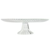 Flad Plade Home ESPRIT Gennemsigtig Krystal 31 x 31 x 9,5 cm #7