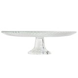 Flad Plade Home ESPRIT Gennemsigtig Krystal 26 x 26 x 8 cm #7
