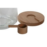 Blik Home ESPRIT Gennemsigtig Natur Silikone Krystal birketr 1,9 L #4