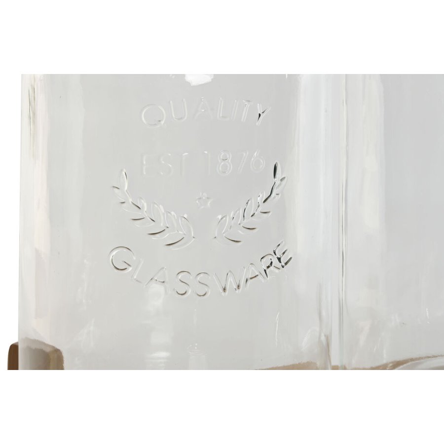 Drinksdispenser Home ESPRIT Silikone Bambus Krystal Plastik 5,5 L 37 x 25 x 46 cm #4
