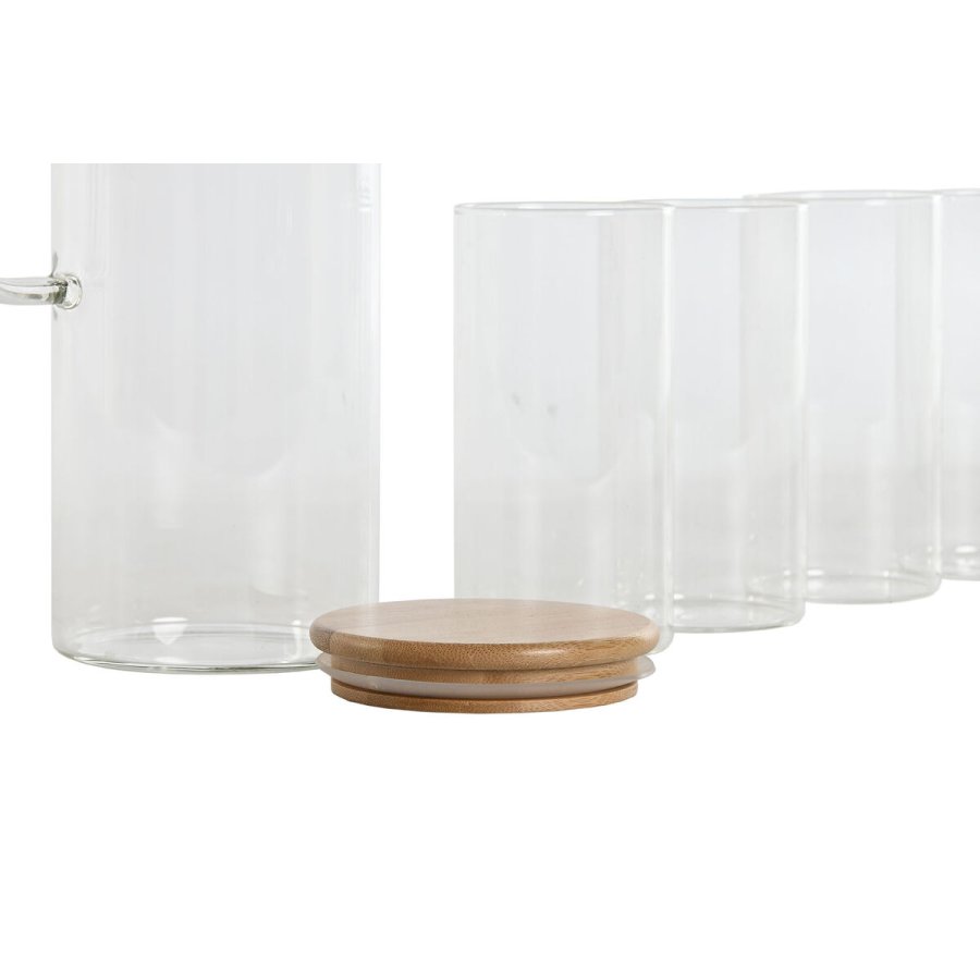 Glasst Home ESPRIT Gennemsigtig Bambus Borosilikatglas 210 ml #4