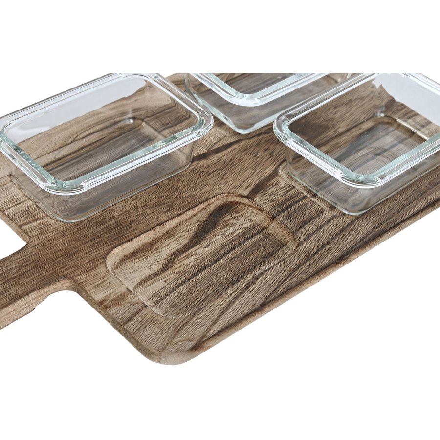 Snack bakke Home ESPRIT Natur 350 ml 39,5 x 20 x 5 cm #4