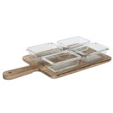 Snack bakke Home ESPRIT Natur 350 ml 39,5 x 20 x 5 cm #1