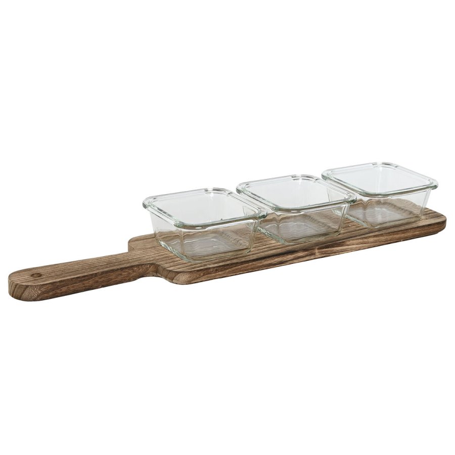 Snack bakke Home ESPRIT Natur 140 ml 43 x 10 x 5,5 cm #1
