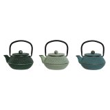 Tekande Home ESPRIT Bl Grn Rustfrit stl Jern 400 ml (3 enheder) #1