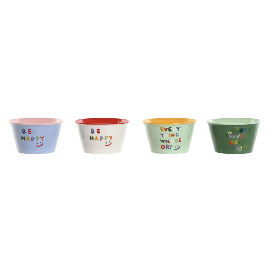 Skl Home ESPRIT Multifarvet Shabby Chic 480 ml 13,2 x 13,2 x 7,5 cm (4 enheder) #7
