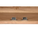 mbler Home ESPRIT Brun Sort Metal Akacie 145 x 40 x 52 cm #5