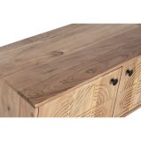mbler Home ESPRIT Brun Sort Metal Akacie 145 x 40 x 52 cm #6