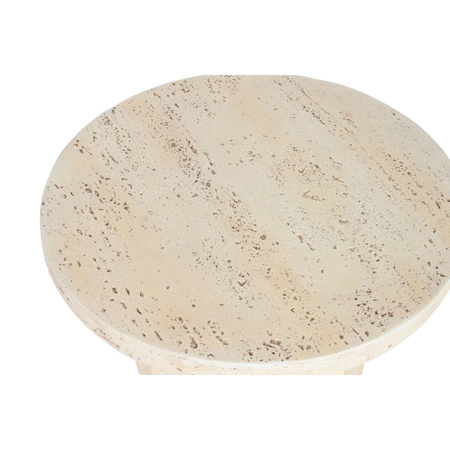 Lille serveringsbord Home ESPRIT Beige Magnesium 60 x 60 x 41,9 cm #2
