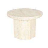 Lille serveringsbord Home ESPRIT Beige Magnesium 60 x 60 x 41,9 cm #4