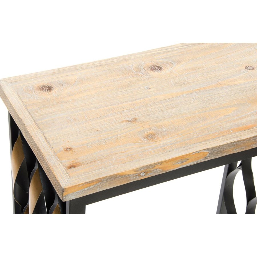 St med 2 borde Home ESPRIT Tr Metal 64 x 34 x 65 cm #2