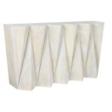 Konsol Home ESPRIT Gul Beige Mangotr� 150 x 35 x 80 cm #1