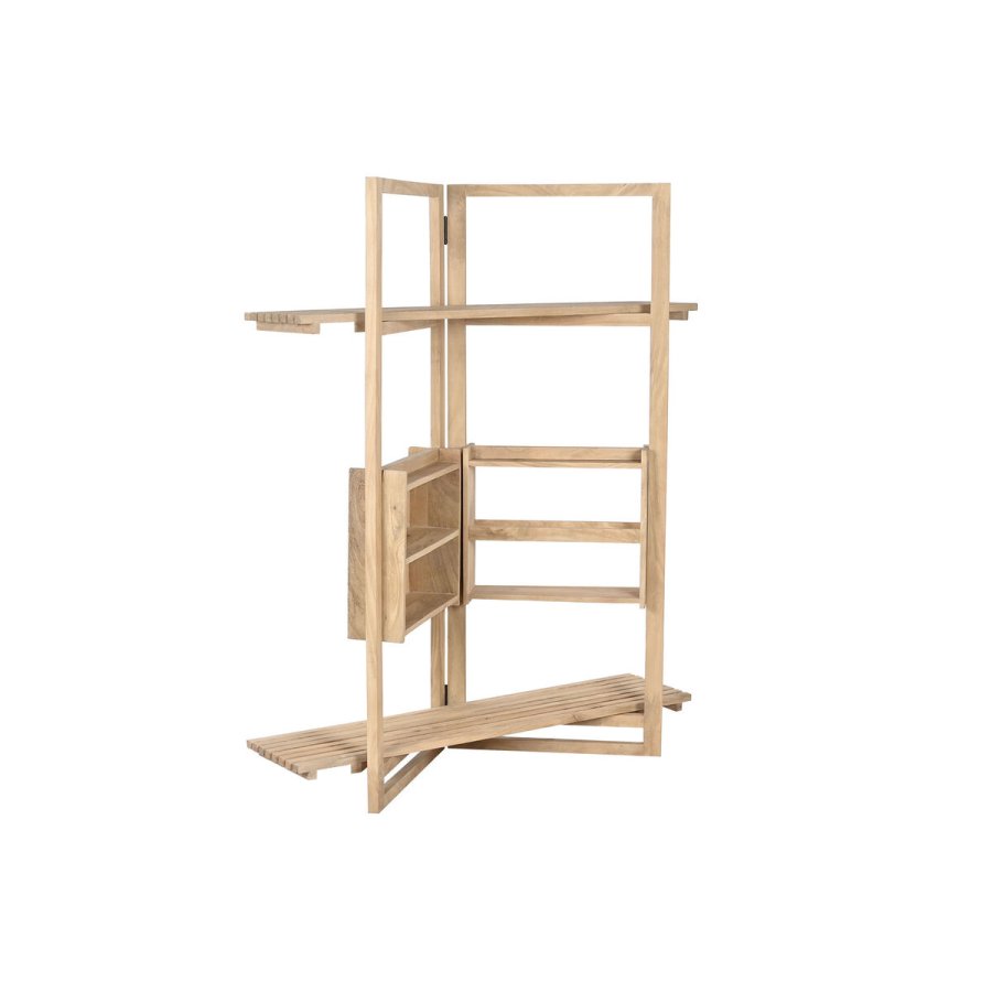 Hylder Home ESPRIT Natur Mangotr Tr MDF 130 x 35 x 160 cm #1