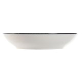 plade Home ESPRIT Bl Hvid Porceln 20 x 20 x 4 cm #7