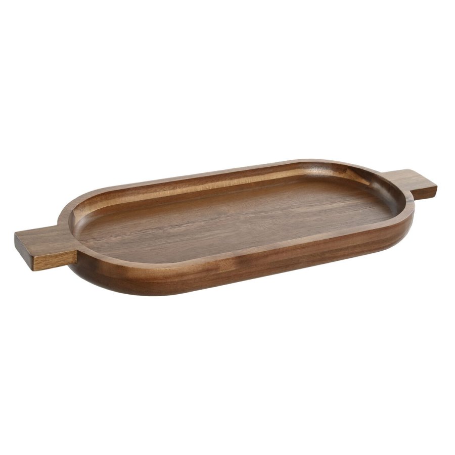 Snack bakke Home ESPRIT Natur Akacie 48,5 x 18 x 3,5 cm #1