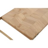 Skrebrt Home ESPRIT Gylden Natur Metal Bambus 35,5 x 17,5 x 1,5 cm #4
