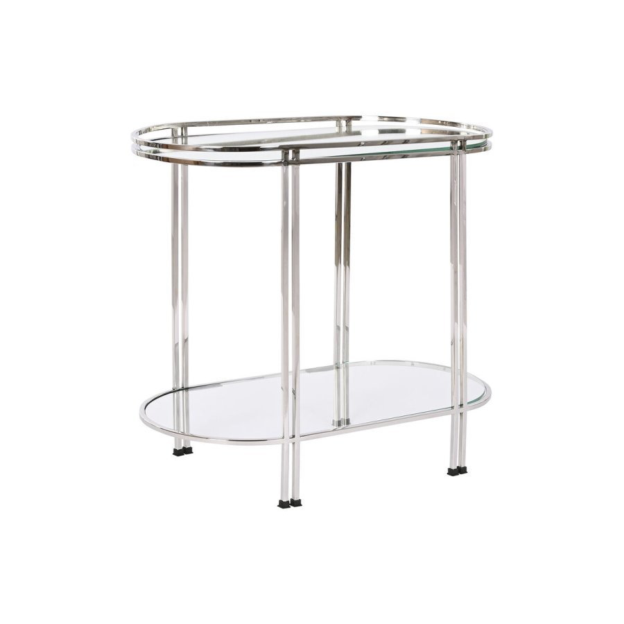 Sofabord Home ESPRIT Slvfarvet Stl Spejl 70 x 35 x 63 cm #5