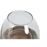 Lyseholder Home ESPRIT Brun Natur Krystal Mangotr 30 x 30 x 40 cm (2 enheder) #4