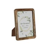 Fotoramme Home ESPRIT Brun Krystal Mangotr Natur Moutain #1