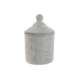 Vase Home ESPRIT Gr Cement Orientalsk 19 x 19 x 31 cm #1