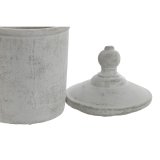Vase Home ESPRIT Gr Cement Orientalsk 15 x 15 x 25 cm #2
