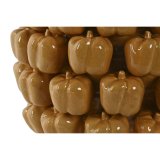 Vase Home ESPRIT Gul Sennep Keramik Stentj Tropisk 30 x 30 x 20 cm #3