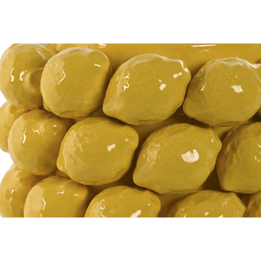 Borddekoration Home ESPRIT Gul Keramik Stentj 28 x 28 x 20 cm #3