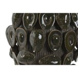 Vase Home ESPRIT Grn Keramik Stentj Avocado Tropisk 25 x 25 x 30 cm #3