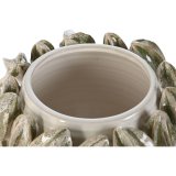 Borddekoration Home ESPRIT Hvid Grn Keramik Stentj 30 x 30 x 20 cm #2